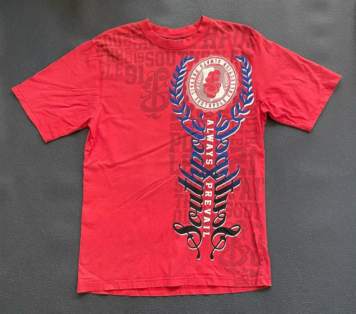 Y2k Red Southpole T-Shirt