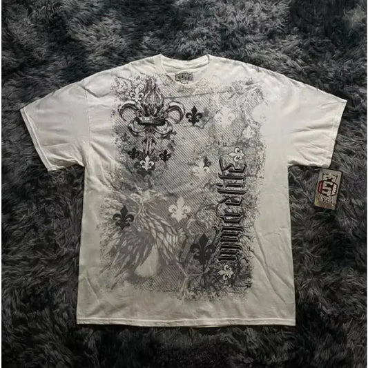 Y2k White MMA-Elite T-Shirt