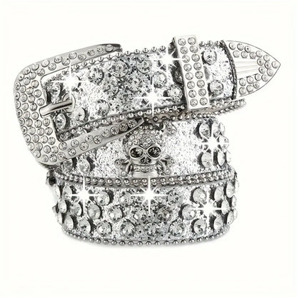 Stylish Rhinestone Y2K Belt