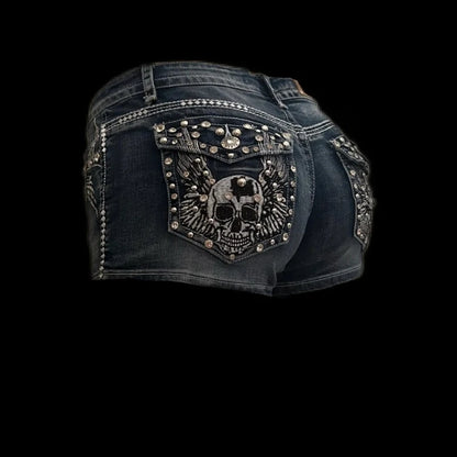 Y2K Retro Short Shorts