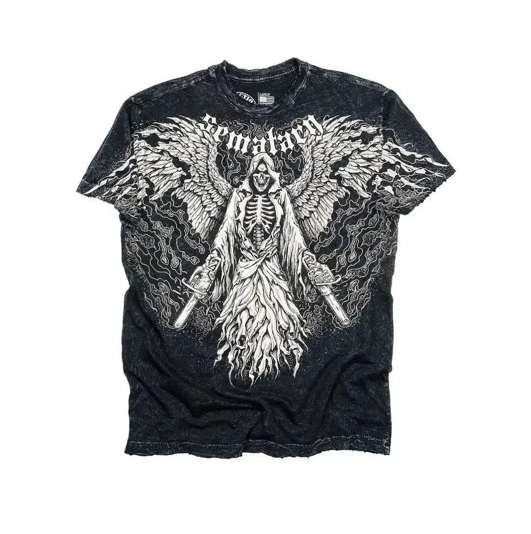 Y2k Black Sematary T-Shirt
