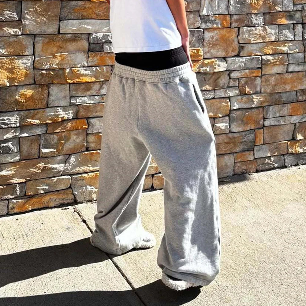 Y2K Streetwear Ak-47 Print Joggers