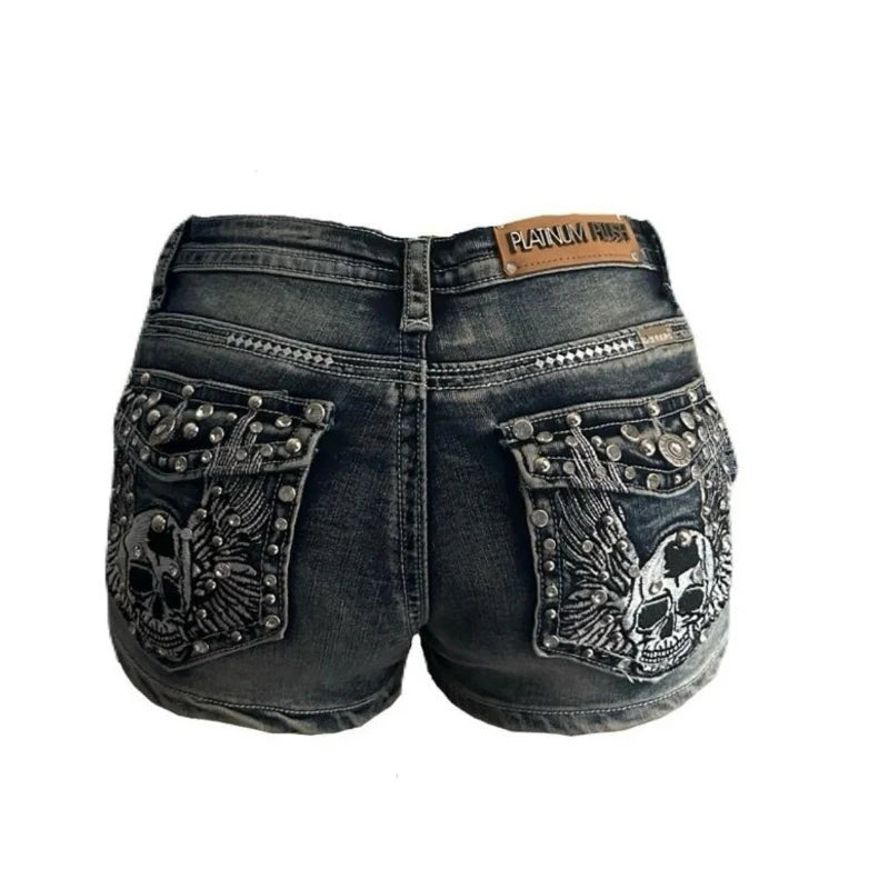 Y2K Retro Short Shorts