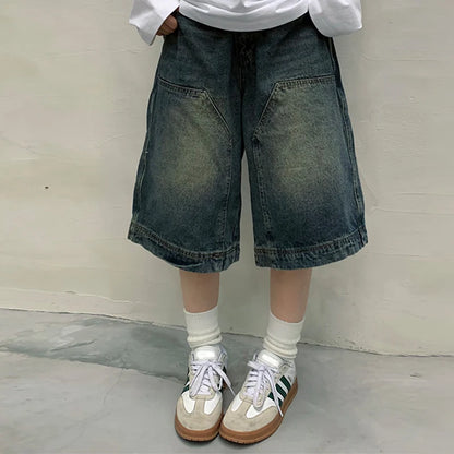 Y2K Vintage Baggy Jean Shorts